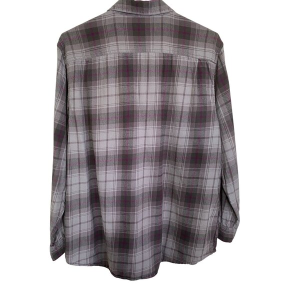 Faded Glory Mens Plaid Button-Up Shirt XL Grunge Outdoor Emo Grandpacore Hiking - Picture 2 of 11
